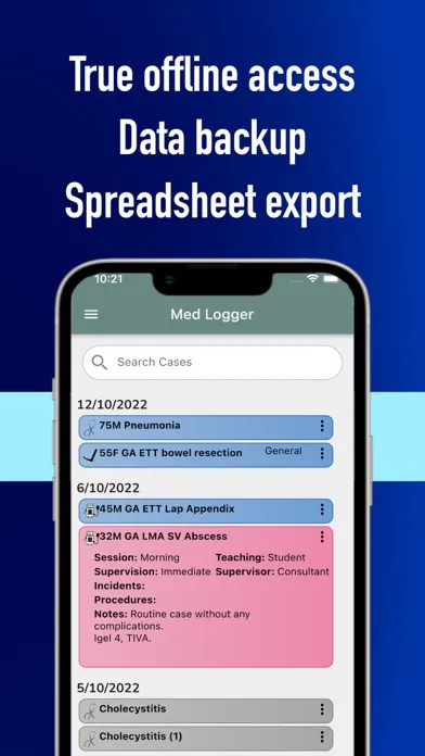 Capturas de pantalla de Med Logger